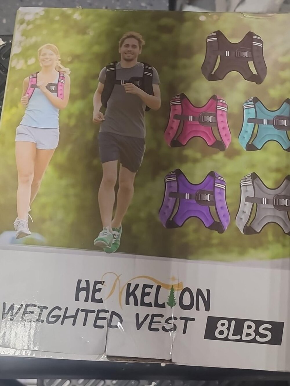 Henkelion Weighted Vest 8 lbs - Brand New in Box